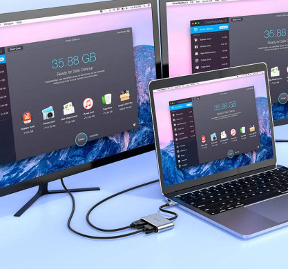 Переходник/Hoco HB29 HUB